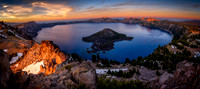 Crater Lake from The Watchman, OR