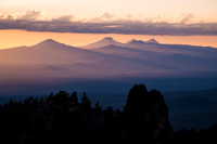 Paulina Peak Sunset