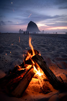 Cannon Beach Fire
