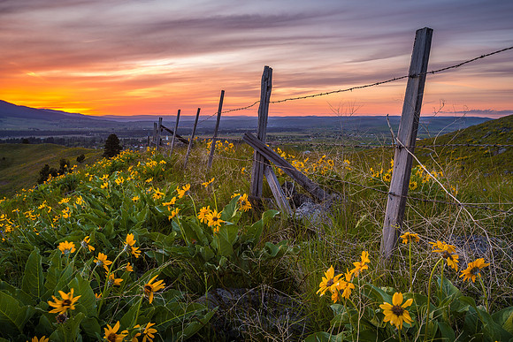 Wallowa Valley Sunset