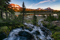 Three Sisters Golden Morning