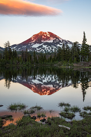 South Sister WIlderness Reflection