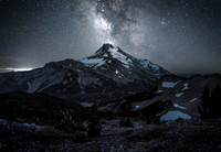 Mount Jefferson Milky Way