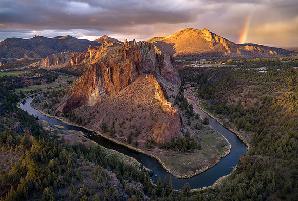 Smith Rock Rainbow