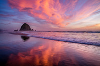 Haystack Rock Sunset