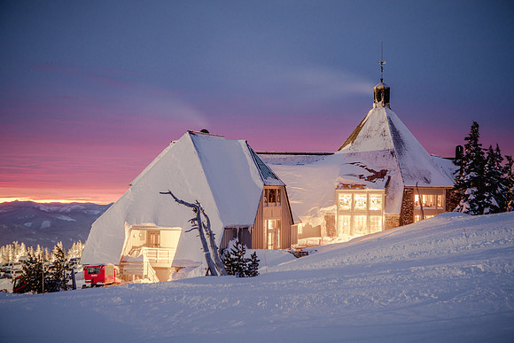 Timberline Lodge Winter
