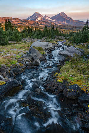 Two Sisters Smoky Morning