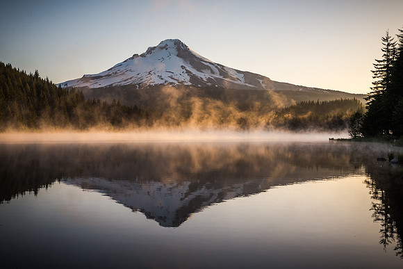 Trillium Lake Steam