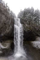 Salt Creek Falls Winter