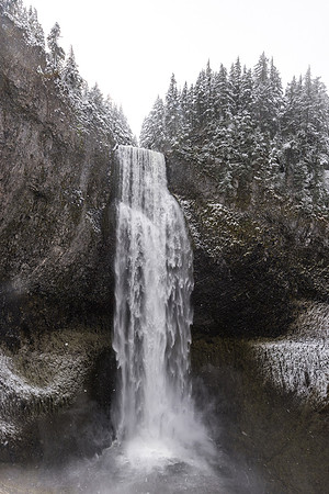 Salt Creek Falls Winter