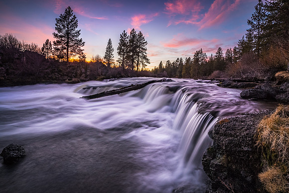 Dillon Falls Sunset
