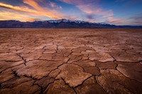Alvord Desert Winter Sunset