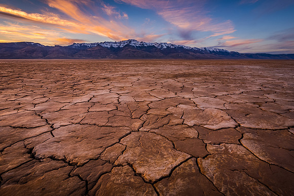 Alvord Desert Winter Sunset