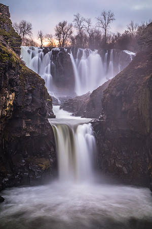 White River Falls Winter