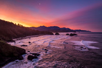 Ecola Point Moon