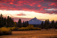 Mount Jefferson Fall Sunset
