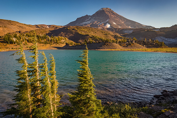 South Sister Glacial Lake