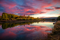 Deschutes Autumn Sunset