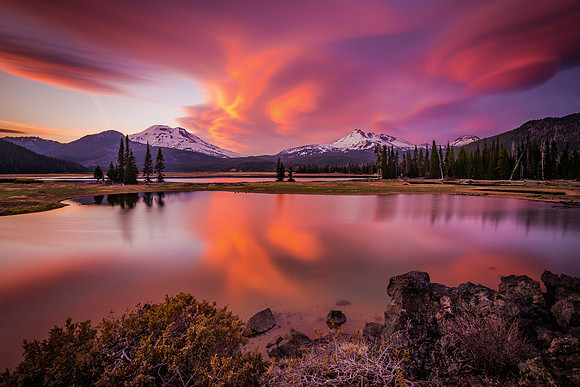 Sparks Lake Opening Day
