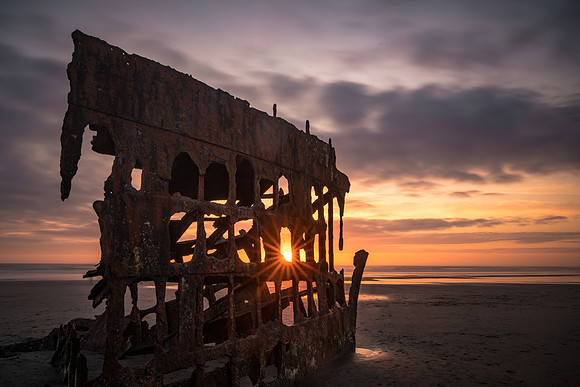 Peter Iredale Skeleton