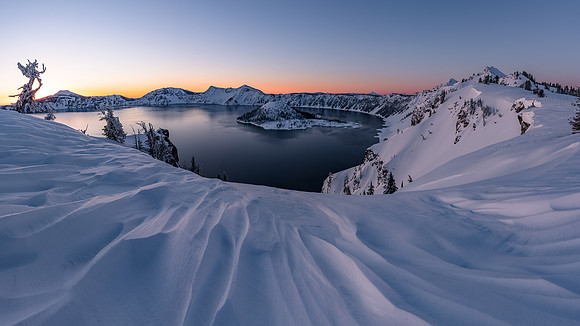 Crater Lake Ice Sculpture, OR