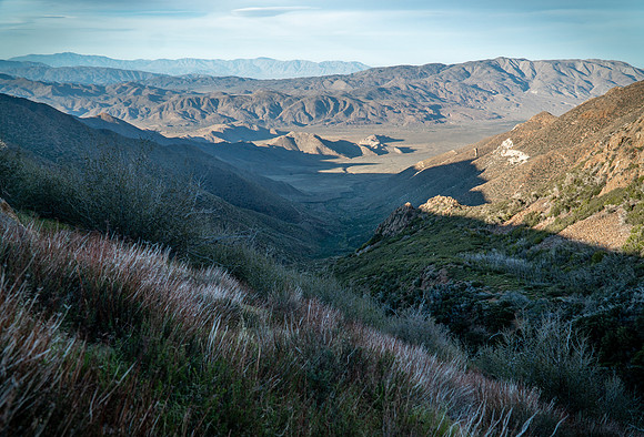 Evening Light from Mount Laguna, CA