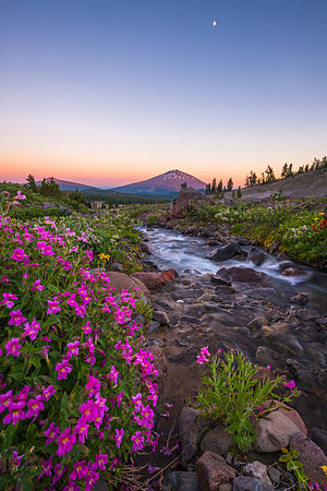 Mount Bachelor from Broken Top
