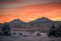 Three Sisters Deep Winter