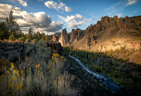 Smith Rock Evening Rays