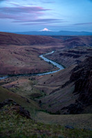 Mount Hood Sunrise Curves