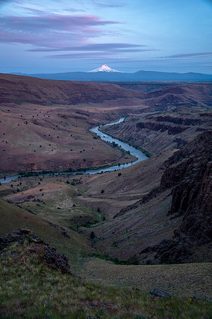 Mount Hood Sunrise Curves
