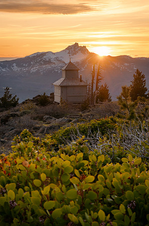 Black Butte Sunset