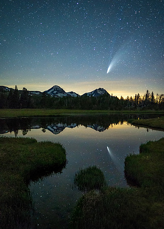 an evening with NEOWISE