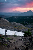 Pacific Crest Trail heading to Mount Hood