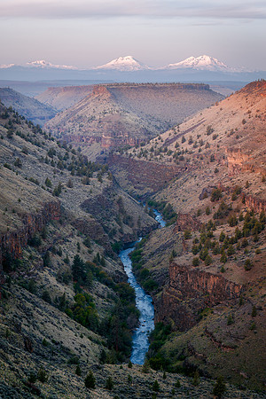 Three Sisters Middle Deschutes Portrait