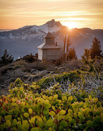 Black Butte Sunset