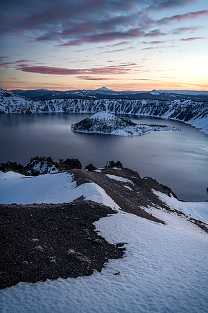 Winter at the Crater