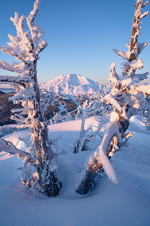 Mount Bachelor Framed
