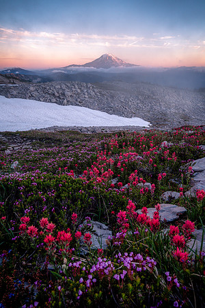 Mount Adams in the Mist, WA