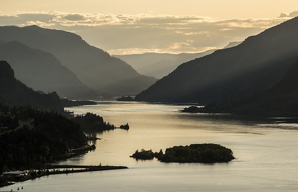 Columbia Gorge Sunbeams