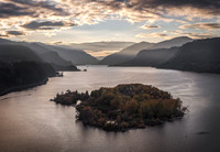 Columbia River Aerial Panorama